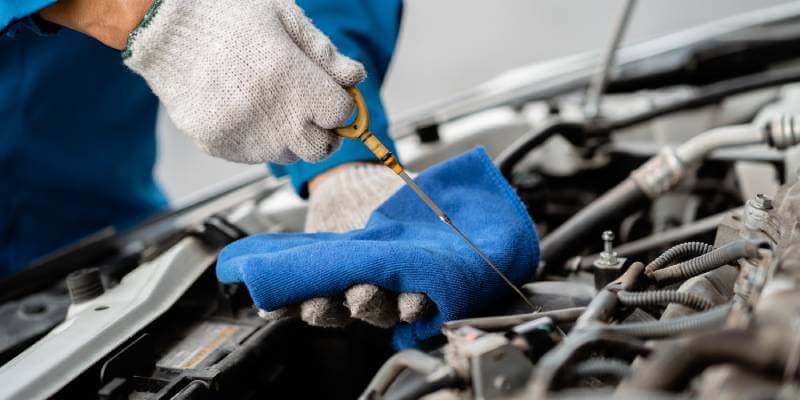 Checking Car Oil